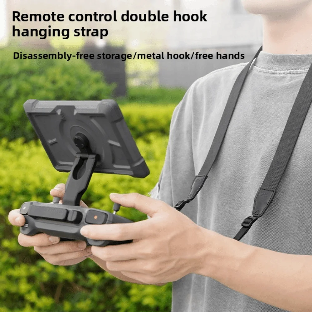 Nylon Remote Control Lanyard Black Durable RC Pro 2 Controller Strap Adjustable 2 Hooks for DJI Mavic 4 Pro/MINI 3PRO/AIR3S
Nylon Remote Control Lanyard Black Durable RC Pro 2 Controller Strap Adjustable 2 Hooks for DJI Mavic 4 Pro/MINI 3PRO/AIR3S