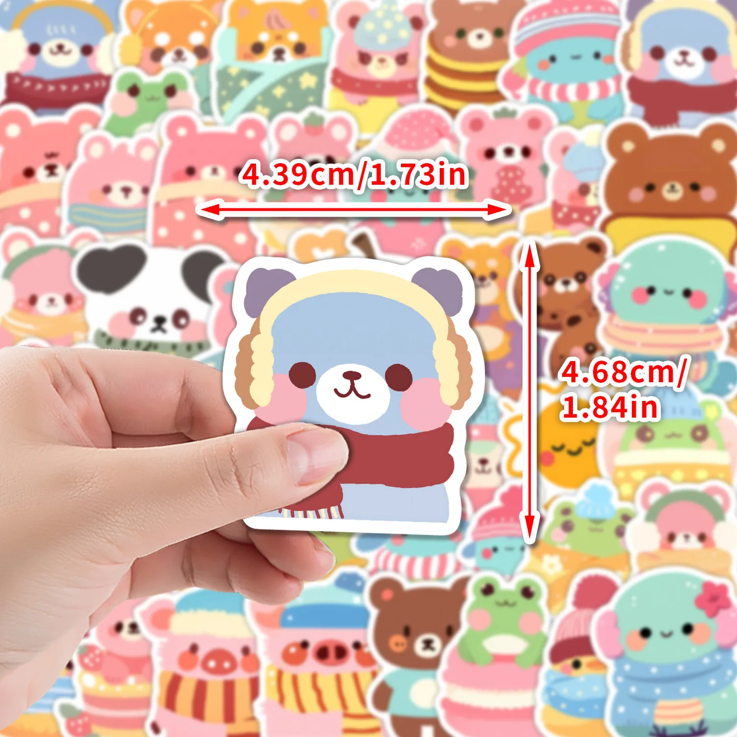 10/50PCS Cartoon Hibernating Animal Stickers Cute Doodle Decorative Scooter Motorcycle Helmet Bicycle Waterproof Decal Kids Toy
10/50PCS Cartoon Hibernating Animal Stickers Cute Doodle Decorative Scooter Motorcycle Helmet Bicycle Waterproof Decal Kids Toy
