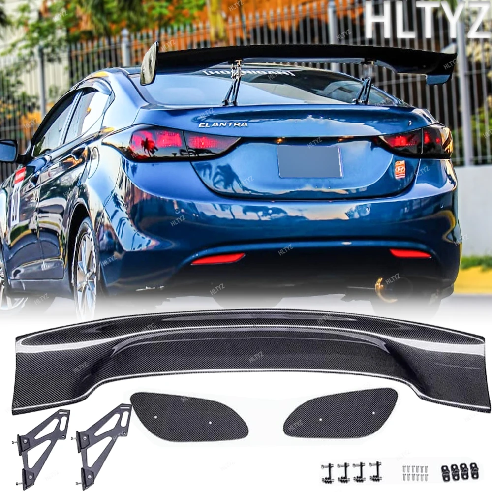 Suitable for Hyundai Elantra 2015-2025 ABS material/true carbon fiber GT style body kit spoiler aerodynamics automotive parts
Suitable for Hyundai Elantra 2015-2025 ABS material/true carbon fiber GT style body kit spoiler aerodynamics automotive parts