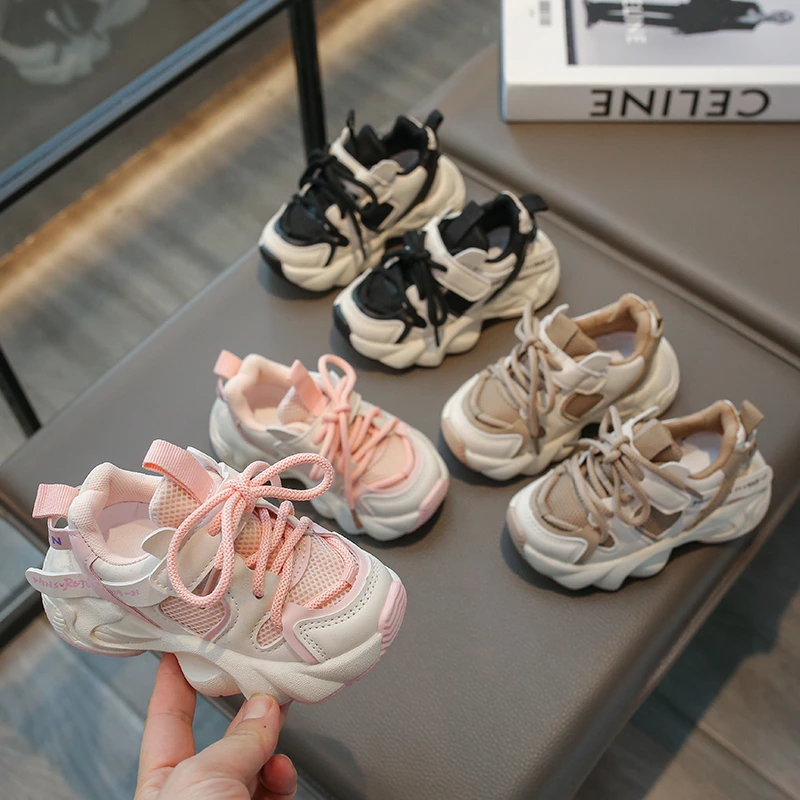 Kids Sneakers Thick Soft Children Running Shoes Fashion Mesh Breathable 2026 Brand New Boys Grils Casual Sports Shoes Non-slip
Kids Sneakers Thick Soft Children Running Shoes Fashion Mesh Breathable 2026 Brand New Boys Grils Casual Sports Shoes Non-slip
