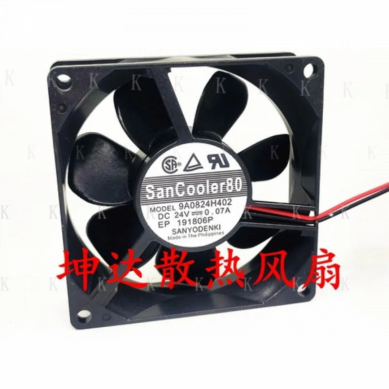 C для Sanyo 9A0824H402 24 В 0,07 А 8 см бесшумный вентилятор охлаждения
C для Sanyo 9A0824H402 24 В 0,07 А 8 см бесшумный вентилятор охлаждения