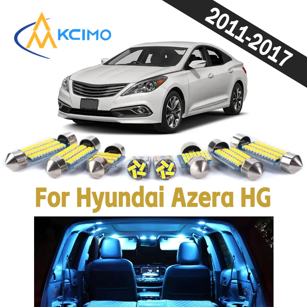 Durable Auto Interior LED Light Kit For Hyundai Azera HG 2011-2017 CANBUS Bright Wear Resistant Vehicle Indoor Lighting Bulbs
Durable Auto Interior LED Light Kit For Hyundai Azera HG 2011-2017 CANBUS Bright Wear Resistant Vehicle Indoor Lighting Bulbs