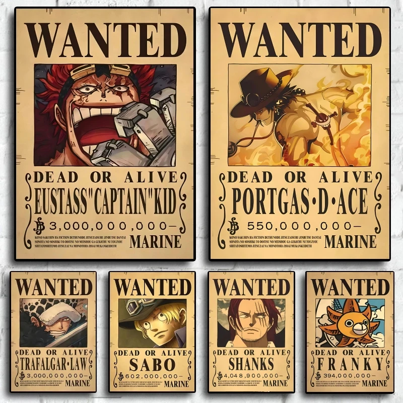 Hot Classic Anime Character One Piece ACE Shanks Retro Bounty HD Posters Home Room Bar Cafe Decor Art Wall Painting Picture
Hot Classic Anime Character One Piece ACE Shanks Retro Bounty HD Posters Home Room Bar Cafe Decor Art Wall Painting Picture
