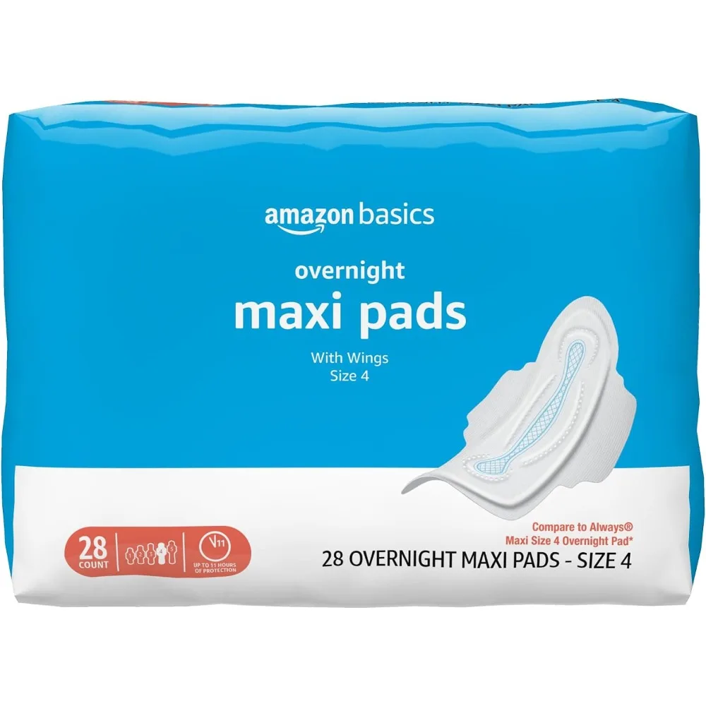 Extra Long Overnight Maxi Pads with Wings for Heavy Flow Days Super Absorbent Protection for Women Leakproof Guard Plus Side Barriers Unscented Hypoallergenic Menstrual Pads for Maximum Security and Comfort during Sleep
Extra Long Overnight Maxi Pads with Wings for Heavy Flow Days Super Absorbent Protection for Women Leakproof Guard Plus Side Barriers Unscented Hypoallergenic Menstrual Pads for Maximum Security and Comfort during Sleep
