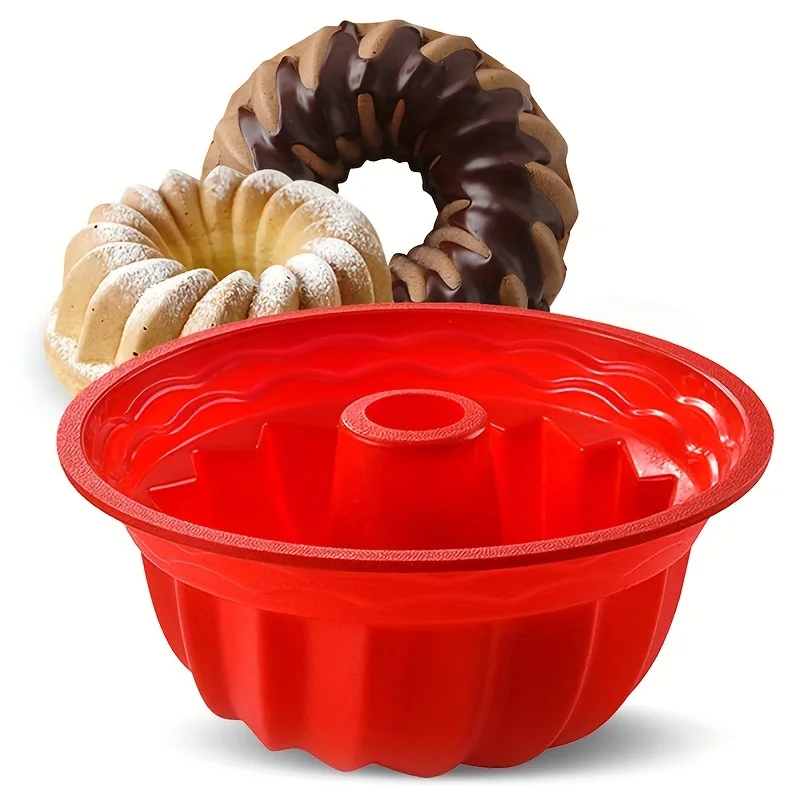1pc Non-Stick Round Cake Pan, Easy Release Silicone Base for Cakes Bread, 180°C Heat-Resistant Baking Mold, Easy Clean
1pc Non-Stick Round Cake Pan, Easy Release Silicone Base for Cakes Bread, 180°C Heat-Resistant Baking Mold, Easy Clean