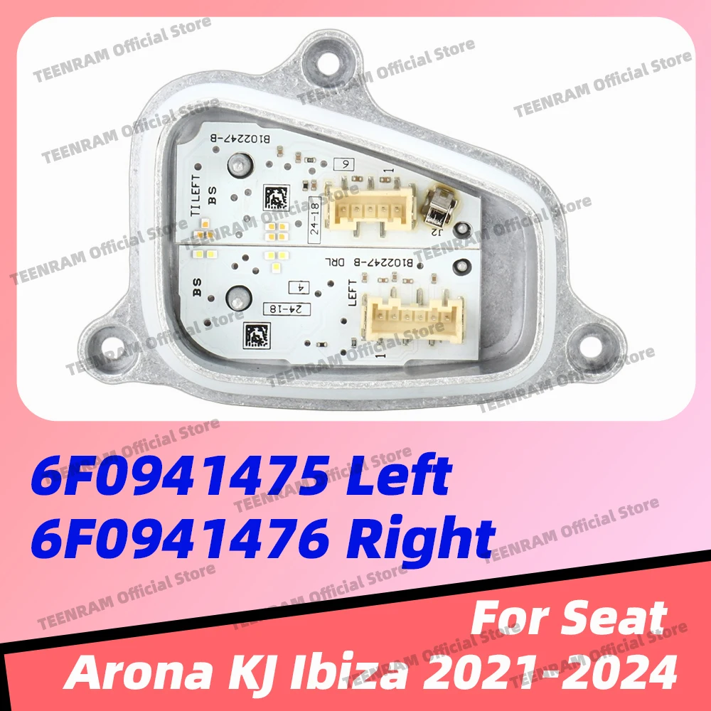 1x Left Right Module 6F0941475 6F0941476 For Seat Arona KJ Ibiza 2021 2022 2023 2024 DRL Daytime Running Light Led Angel Eyes
1x Left Right Module 6F0941475 6F0941476 For Seat Arona KJ Ibiza 2021 2022 2023 2024 DRL Daytime Running Light Led Angel Eyes