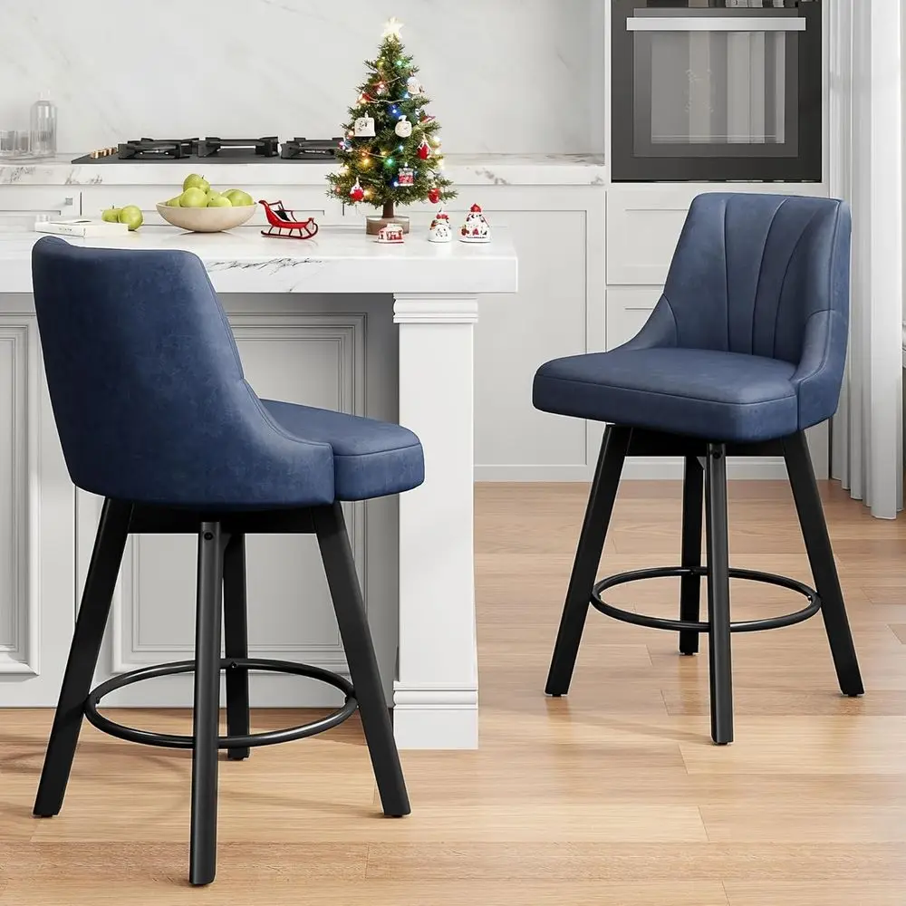 Поворотный барный стул со столешницей, набор из 24 барных стульев из мягкой искусственной кожи, 2 шт., стул со спинкой и ножками из массива дерева f
Поворотный барный стул со столешницей, набор из 24 барных стульев из мягкой искусственной кожи, 2 шт., стул со спинкой и ножками из массива дерева f