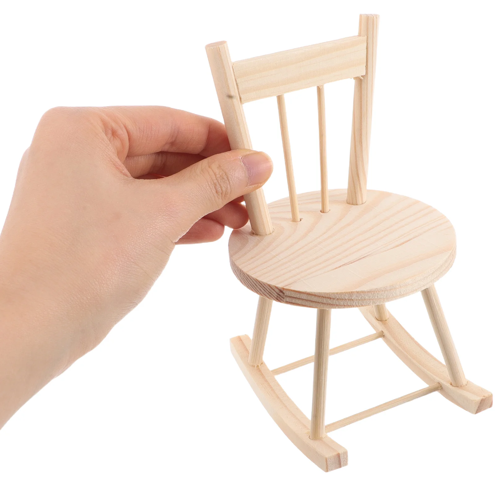 2pcs Miniature Chairs Pcs Tiny Rocker Beige Wood Dollhouse Furniture Accessories Kids Rocking Chair Toys Display Vintage Small
2pcs Miniature Chairs Pcs Tiny Rocker Beige Wood Dollhouse Furniture Accessories Kids Rocking Chair Toys Display Vintage Small