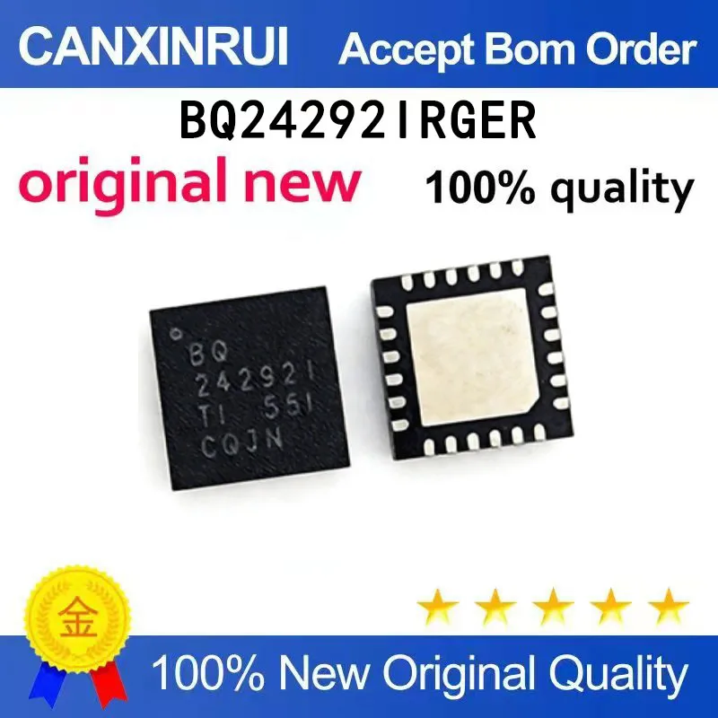 (5-100 PCS) Brand new original BQ24292IRGER 24292I BQ242921 QFN charging IC
(5-100 PCS) Brand new original BQ24292IRGER 24292I BQ242921 QFN charging IC
