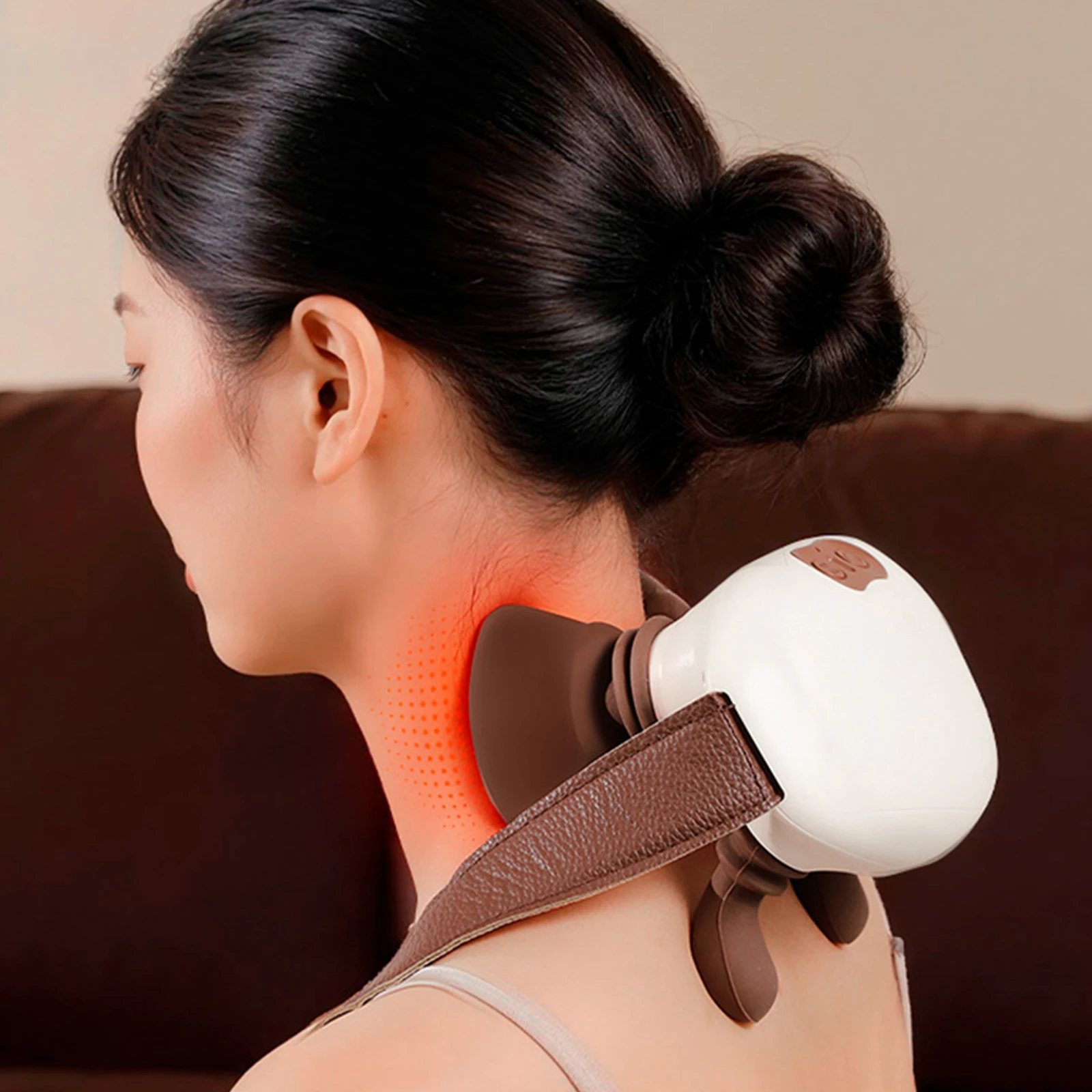 Neck Massager Rechargeable Shoulder Massager Shiatsu Neck and Back Massager for Dad Mom Fatigue Relief Relax Muscle
Neck Massager Rechargeable Shoulder Massager Shiatsu Neck and Back Massager for Dad Mom Fatigue Relief Relax Muscle