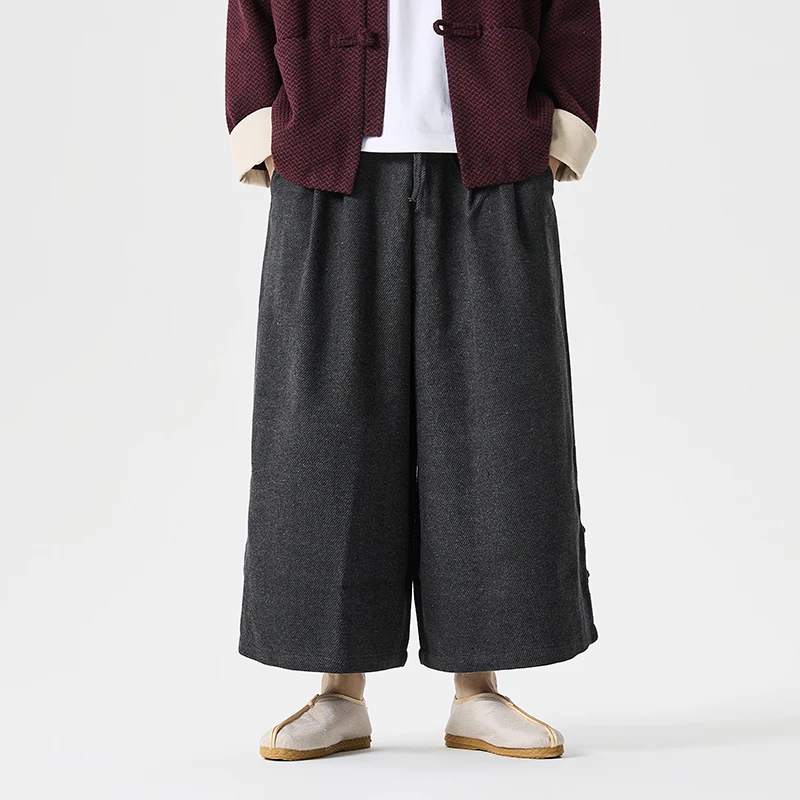 Men Retro Japanese Harajuku Wide Leg Pants Man Casual Work Pants Loose Straight Pants Unisex Y2K Streetwear Samurai Trousers
Men Retro Japanese Harajuku Wide Leg Pants Man Casual Work Pants Loose Straight Pants Unisex Y2K Streetwear Samurai Trousers