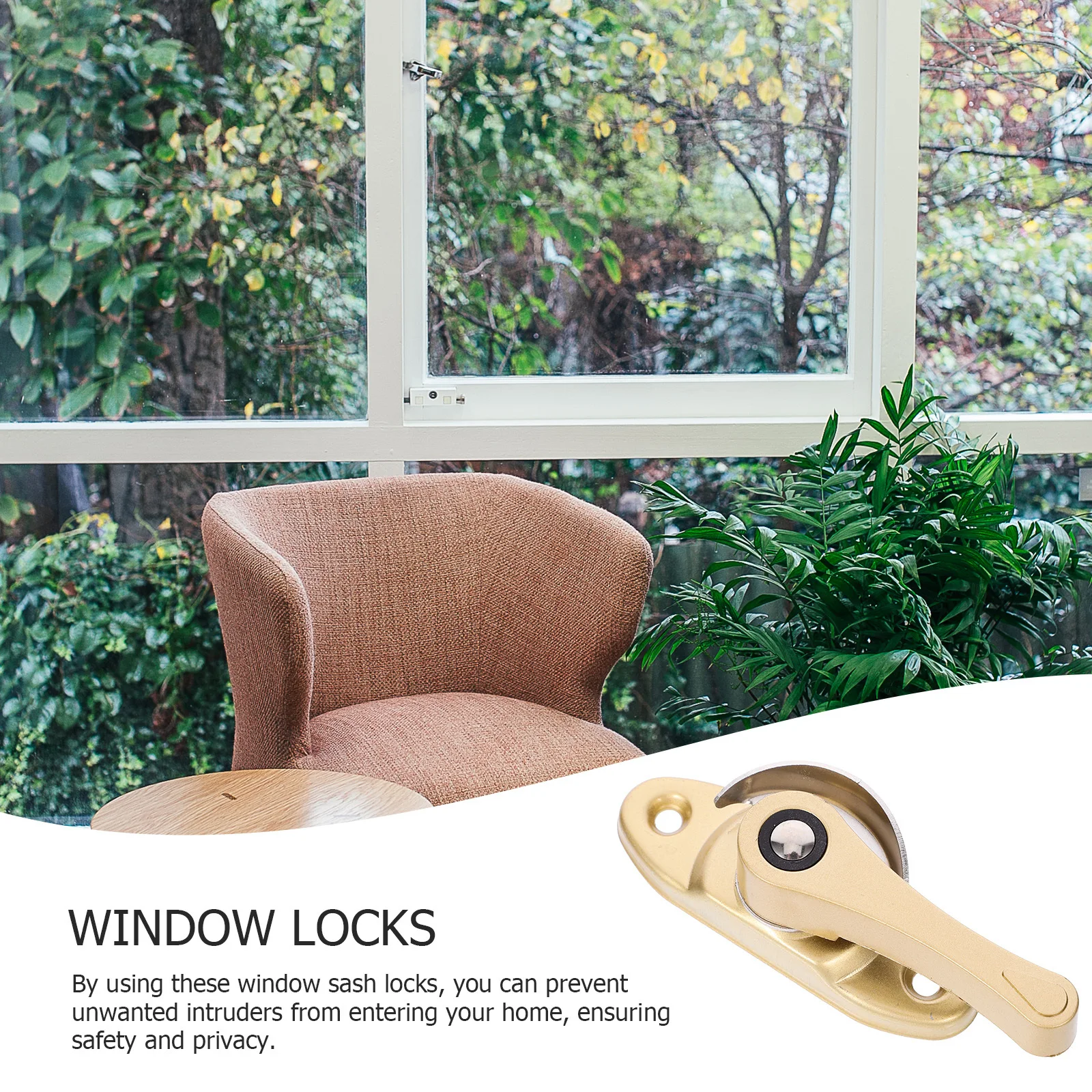 2Sets Window Locks Horizontal Sliding Sash Lock Accessories Child Proof Sliding Window Security Security Bars for Windows
2Sets Window Locks Horizontal Sliding Sash Lock Accessories Child Proof Sliding Window Security Security Bars for Windows