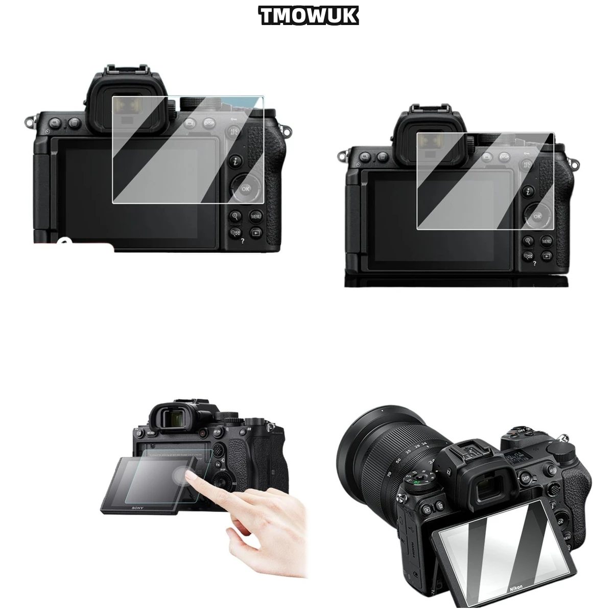 For Nikon Z50 Military-Grade 9H Protector - Tempered Glass Screen Film With Anti-Dust & Anti-Static
For Nikon Z50 Military-Grade 9H Protector - Tempered Glass Screen Film With Anti-Dust & Anti-Static