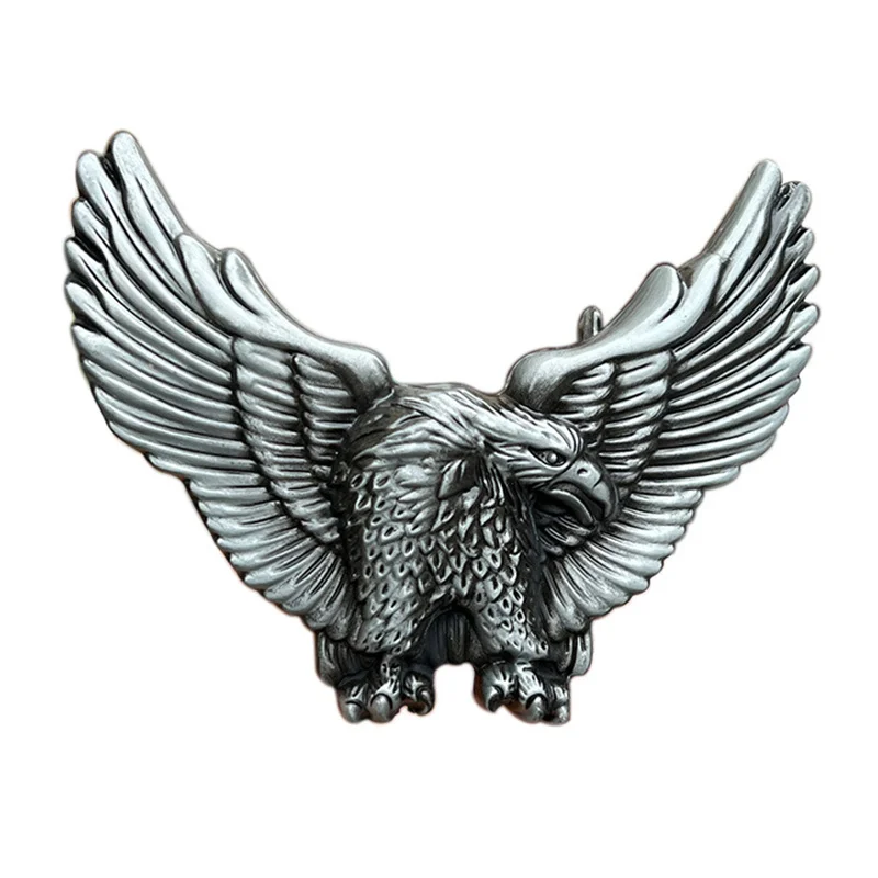 Zinc alloy eagle-shaped belt buckle with eagle design, for western jeans
Zinc alloy eagle-shaped belt buckle with eagle design, for western jeans
