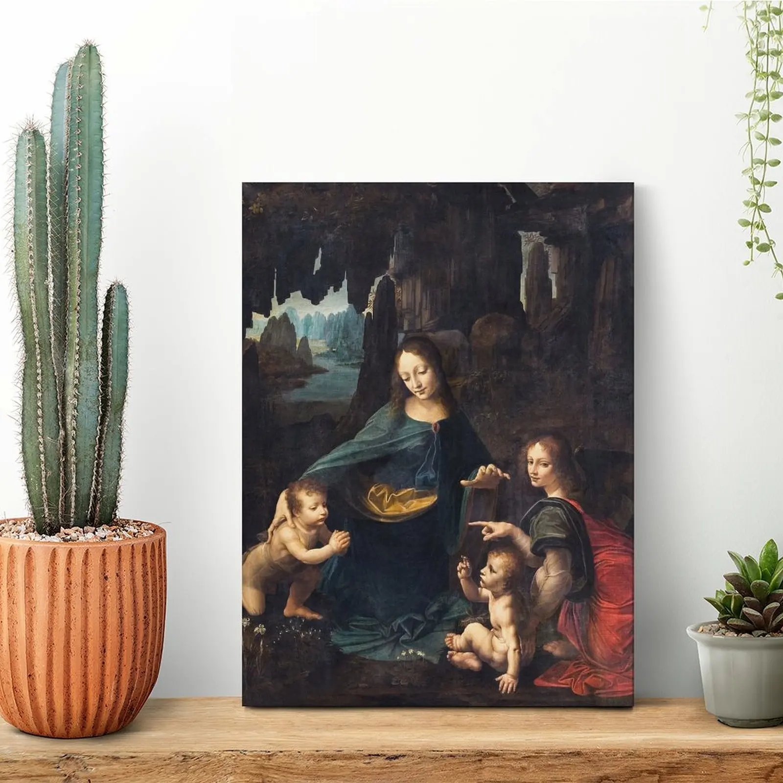 The Virgin Of The Rocks Canvas Painting Kitchen Printing Designs Club Wall Decor Framed Wall Paintings
The Virgin Of The Rocks Canvas Painting Kitchen Printing Designs Club Wall Decor Framed Wall Paintings