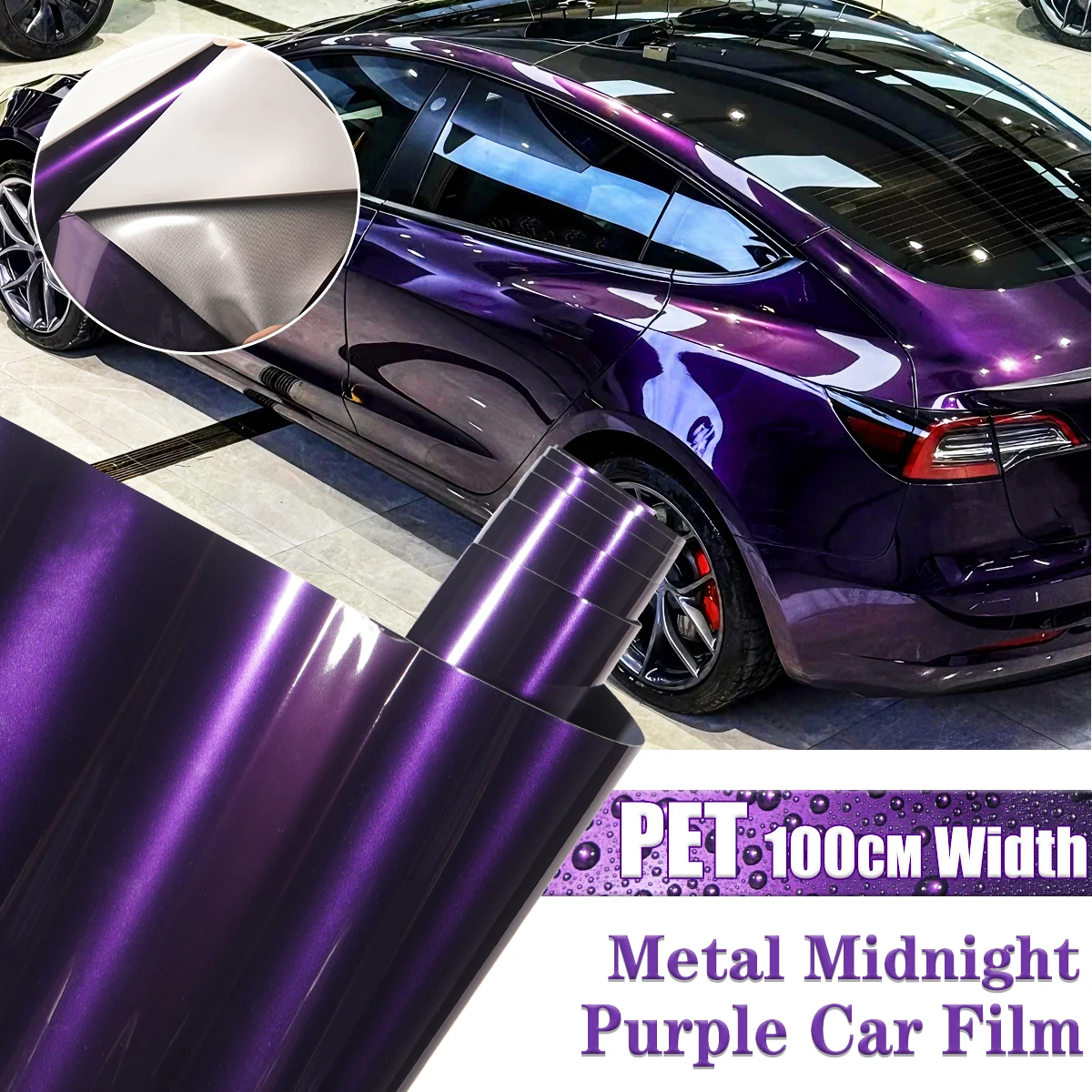100cm PET Midnight Purple Body Full Set Paint Film Vinyl Scratch Resistant Tape Air Release Self-Adhesive Motorcycle Car Sticker
100cm PET Midnight Purple Body Full Set Paint Film Vinyl Scratch Resistant Tape Air Release Self-Adhesive Motorcycle Car Sticker
