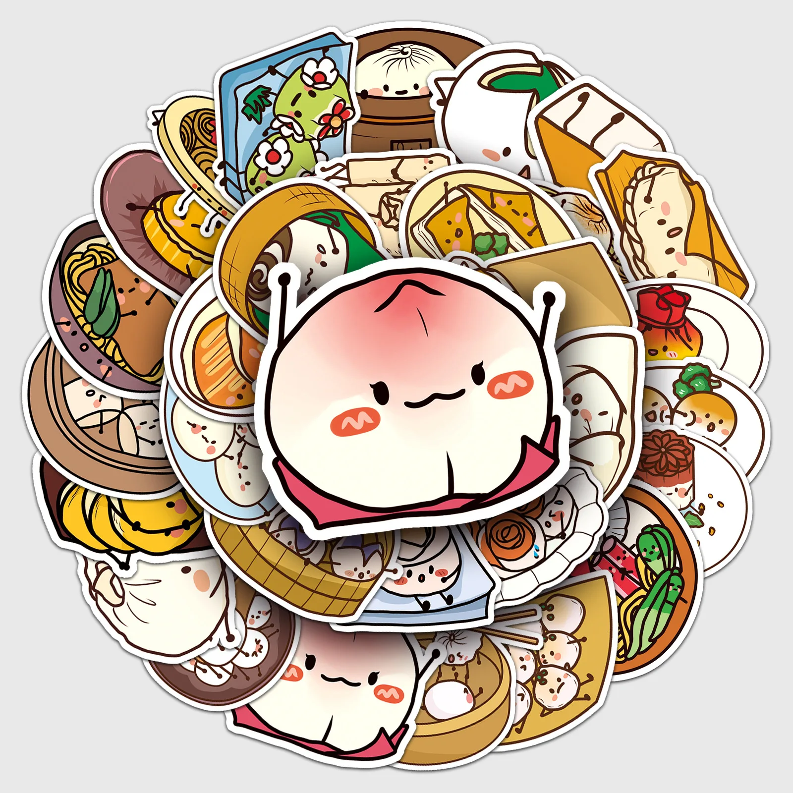 50 Cartoon Chinese Noodle Graffiti Cute Original Children's Gouka Waterproof DIY Phone Case Luggage Stickers
50 Cartoon Chinese Noodle Graffiti Cute Original Children's Gouka Waterproof DIY Phone Case Luggage Stickers