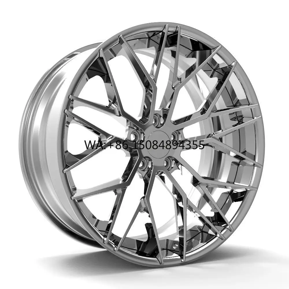 Custom Chrome Multi Spoke Concave 5 Lug 18 19 20 21 22 24 Inch Aluminum Alloy Car Wheel Rims Personalized Forged Wheels
Custom Chrome Multi Spoke Concave 5 Lug 18 19 20 21 22 24 Inch Aluminum Alloy Car Wheel Rims Personalized Forged Wheels