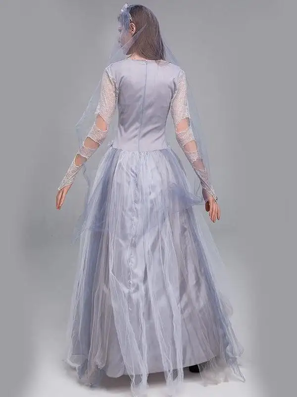 Halloween Horror Ghost Bride Long Dress Adult Women's Costume Scary Wedding Gown Chinese Manufacturer Spring 2026 Listing
Halloween Horror Ghost Bride Long Dress Adult Women's Costume Scary Wedding Gown Chinese Manufacturer Spring 2026 Listing