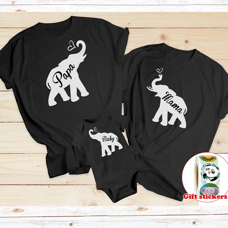 Elephant Black T Shirt Family Shirts for Picture Family Matching T Shirts for Kid Black Shirt Family Matching Short Sleeve Shirt
Elephant Black T Shirt Family Shirts for Picture Family Matching T Shirts for Kid Black Shirt Family Matching Short Sleeve Shirt