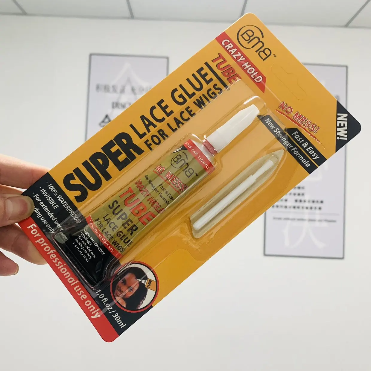 BMB Super Glue Waterproof Lace Wig Glue Invisible Hair Bonding Glue Strong Hold Wig Adhesive for Toupee Frontal Hairpiece
BMB Super Glue Waterproof Lace Wig Glue Invisible Hair Bonding Glue Strong Hold Wig Adhesive for Toupee Frontal Hairpiece