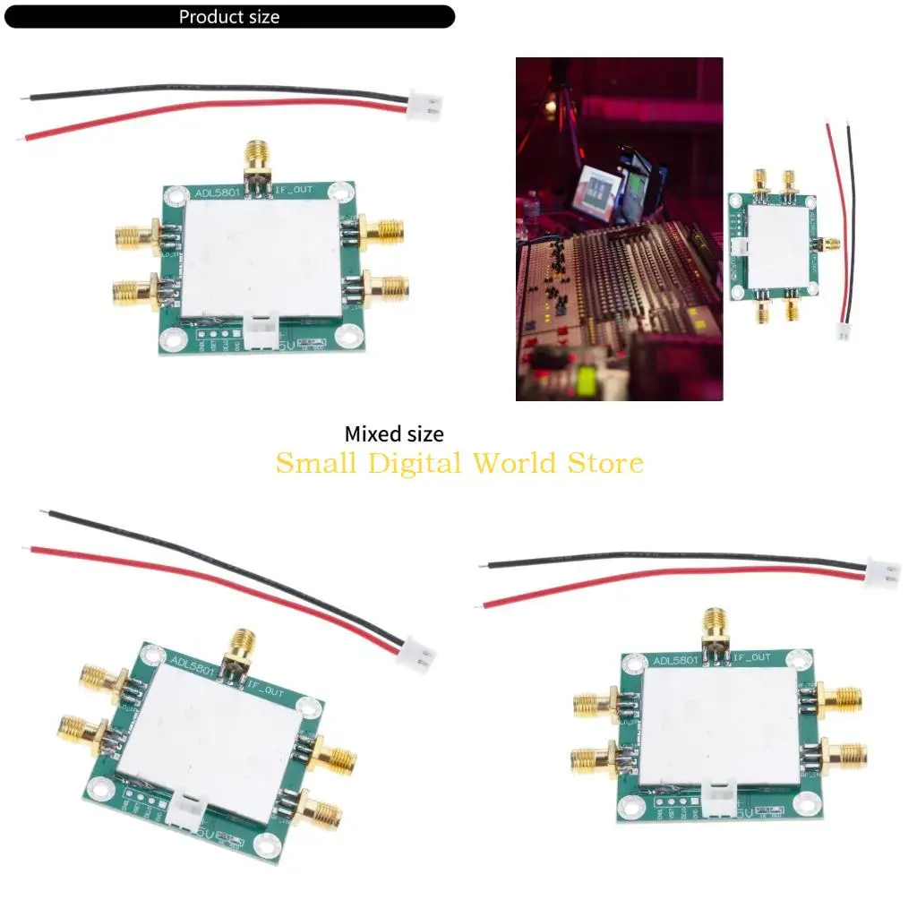 77UB Plastic Active Mixer set Advanced ADL5801 RF Mixer Module Optimize Equipment Performances with Active Downconversion
77UB Plastic Active Mixer set Advanced ADL5801 RF Mixer Module Optimize Equipment Performances with Active Downconversion