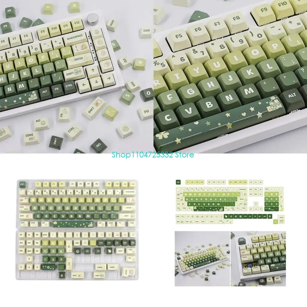 P5EA XDA PBT Keycaps Light Green Sublimation forMX Switches Mechanical Keyboard
P5EA XDA PBT Keycaps Light Green Sublimation forMX Switches Mechanical Keyboard