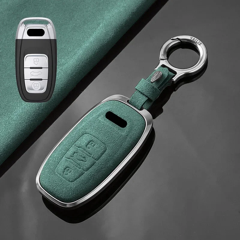 Aluminum Alloy Turn Fur for Audi A4L A6L Q5 A5 754C 754G 3 Buttons Smart Remote Key Case Cover Holder Fob Keychain Accessories
Aluminum Alloy Turn Fur for Audi A4L A6L Q5 A5 754C 754G 3 Buttons Smart Remote Key Case Cover Holder Fob Keychain Accessories