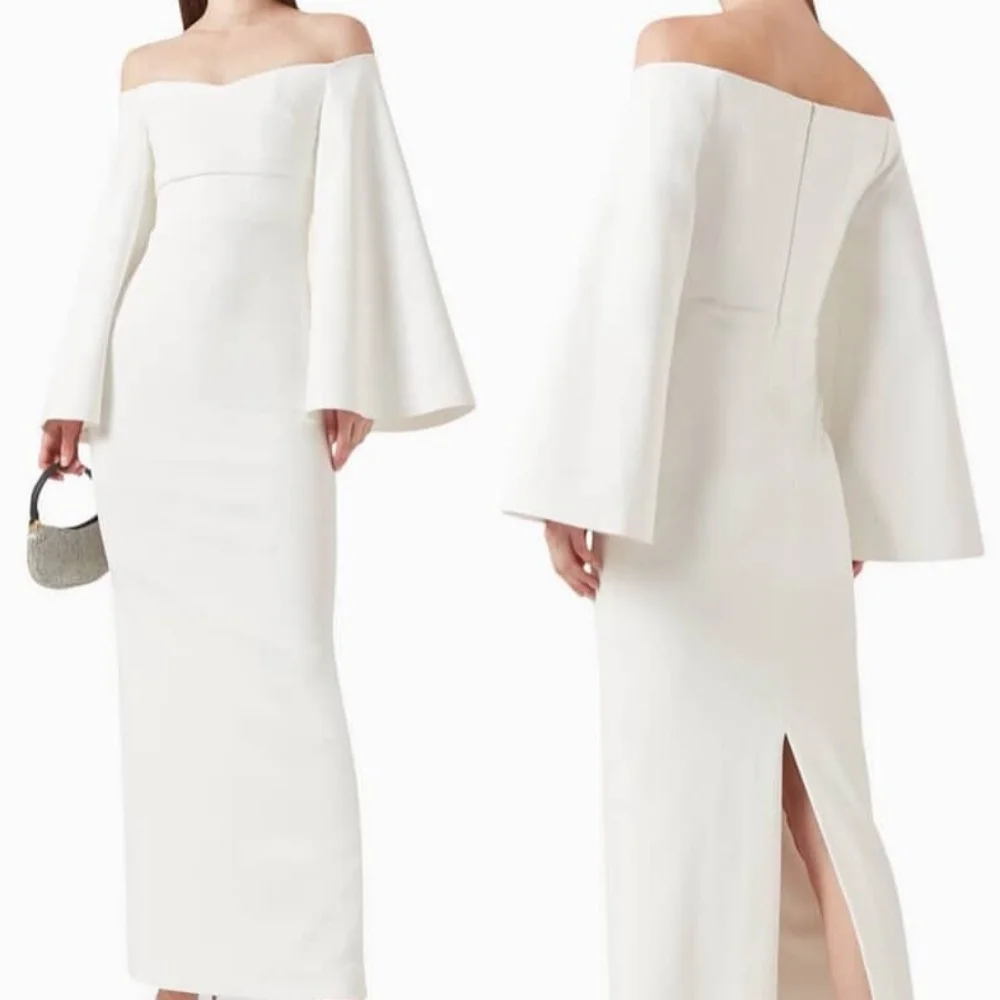 Customized Matching Modern Style Jersey Pleat Ruched Straight Off-the-shoulder Long Dresses Bespoke Occasion Dresses Exquisite
Customized Matching Modern Style Jersey Pleat Ruched Straight Off-the-shoulder Long Dresses Bespoke Occasion Dresses Exquisite
