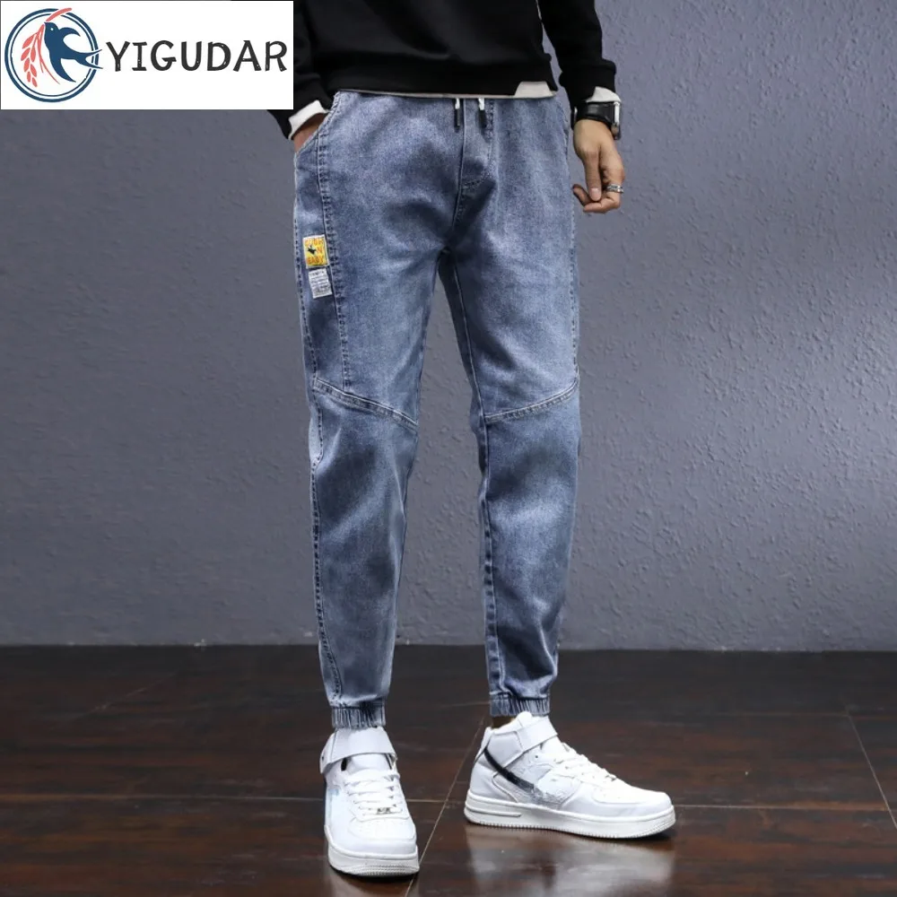 2024 Autumn Baggy Men Cargo Pants Fashion Drawstring Jeans Harajuku Pants Jogger Elastic Waist Trousers Male pantalones hombre
2024 Autumn Baggy Men Cargo Pants Fashion Drawstring Jeans Harajuku Pants Jogger Elastic Waist Trousers Male pantalones hombre