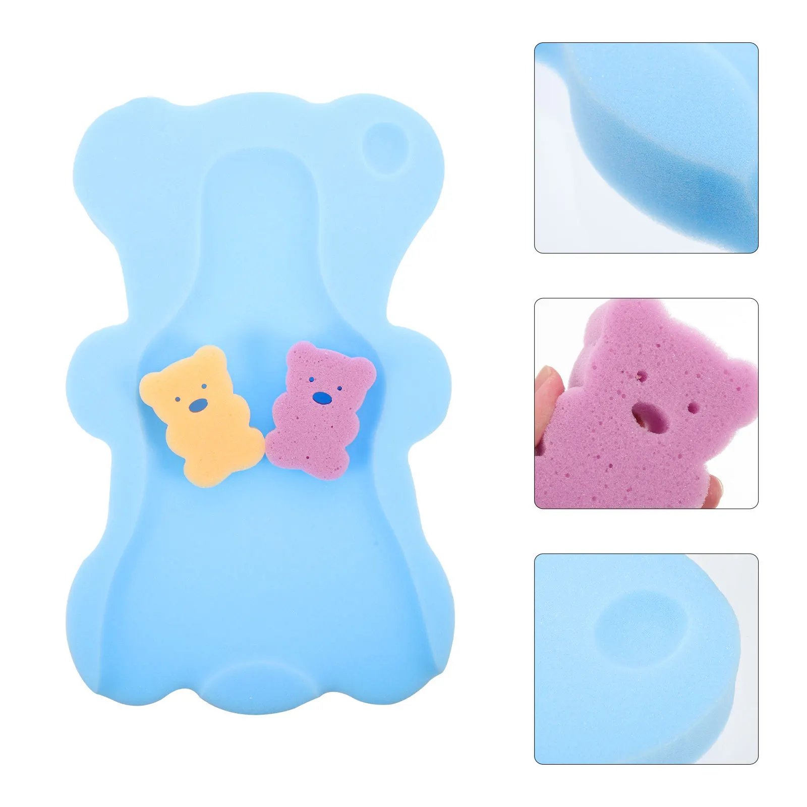 Baby Newborn Infant Sponge Cushion Non-Slip Pu Support For Toddler Cartoon Bath Bathtubs Mat Shower Pad Infant Bath Sponge Mat 
Baby Newborn Infant Sponge Cushion Non-Slip Pu Support For Toddler Cartoon Bath Bathtubs Mat Shower Pad Infant Bath Sponge Mat