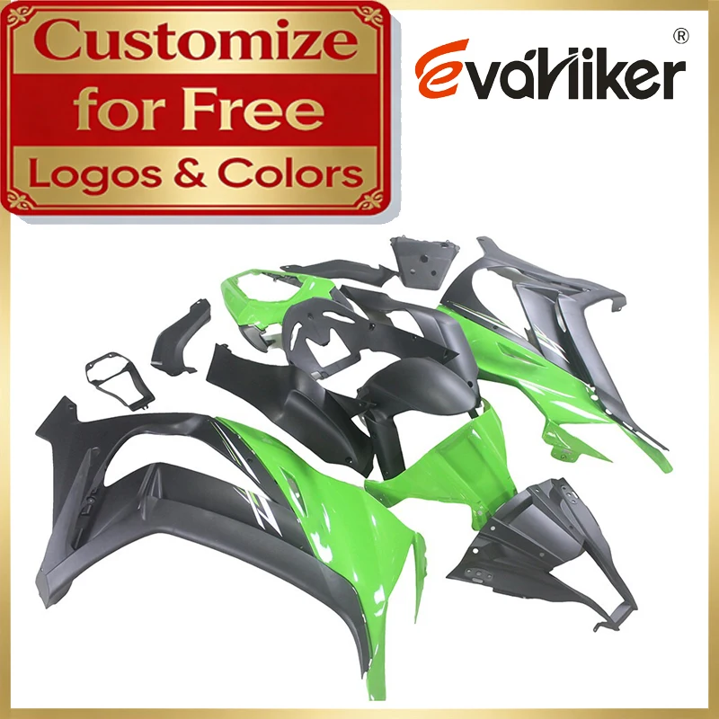 ABS Fairing Kit For ZX10R 2011 2012 2013 2014 2015 Motorcycle Fairing Bodywork green black Customizable Colors And Graphics
ABS Fairing Kit For ZX10R 2011 2012 2013 2014 2015 Motorcycle Fairing Bodywork green black Customizable Colors And Graphics