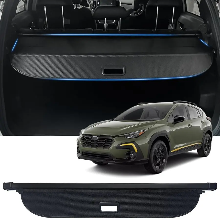 Retractable Cargo Cover for 20262024 Subaru Crosstrek, Trunk Cargo Cover Luggage Security Shade Cover for Subaru Crosstrek 2025
Retractable Cargo Cover for 20262024 Subaru Crosstrek, Trunk Cargo Cover Luggage Security Shade Cover for Subaru Crosstrek 2025
