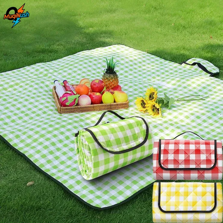 MuqiNush 200*200cm Ultrasonic Oxford Picnic Blanket Thickened Waterproof Beach Camping Tent Grassland Mat, Outdoor Sleeping Pad
MuqiNush 200*200cm Ultrasonic Oxford Picnic Blanket Thickened Waterproof Beach Camping Tent Grassland Mat, Outdoor Sleeping Pad