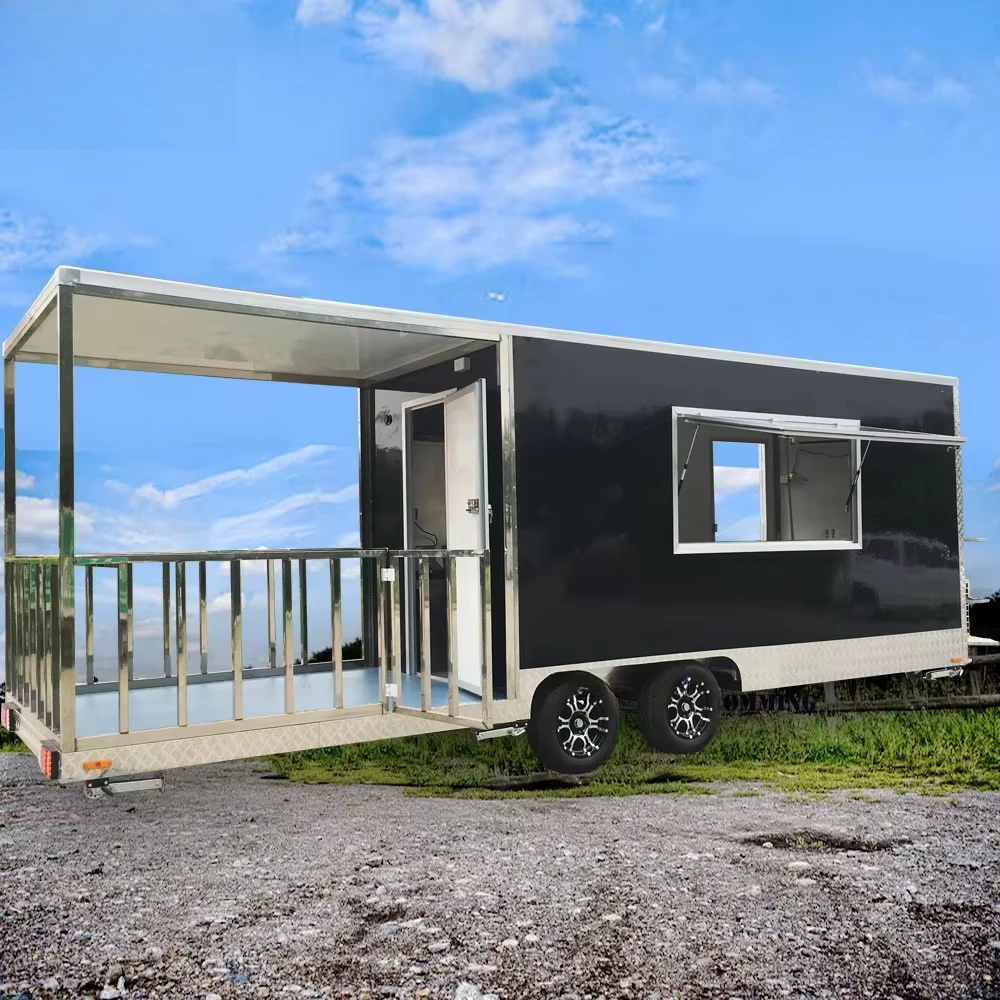 Arctic-Grade Insulated Food Truck Trailer Mobile Kitchen Cart Street Vending Unit
Arctic-Grade Insulated Food Truck Trailer Mobile Kitchen Cart Street Vending Unit