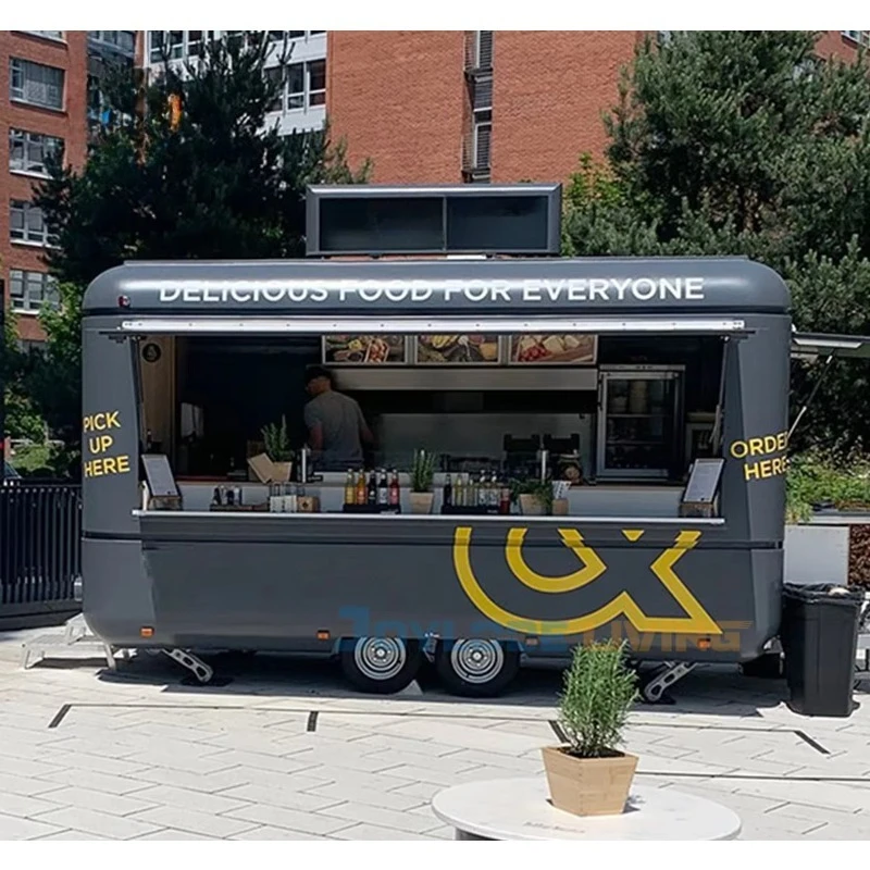 Aluminum Fiberglass Mobile Food Truck with Full Kitchen Rust Resistant for Candy and Outdoor Adventures
Aluminum Fiberglass Mobile Food Truck with Full Kitchen Rust Resistant for Candy and Outdoor Adventures