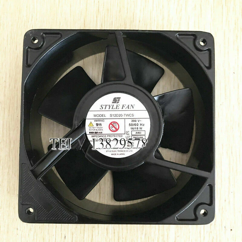 Вентилятор охлаждения S+ STYLE FAN S12D20-TWCS 200В 12СМ, высокотемпературный, термостойкий
Вентилятор охлаждения S+ STYLE FAN S12D20-TWCS 200В 12СМ, высокотемпературный, термостойкий