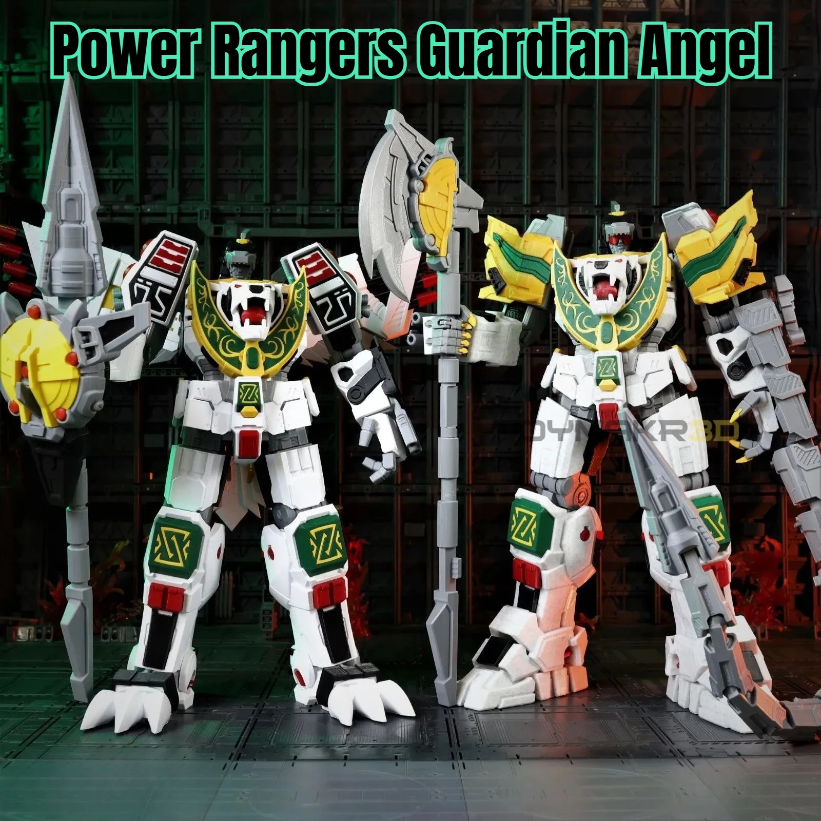 3D Printed Finished Power Rangers Guardian Angel (All Forms of Form 1 Form 2), Fully Articulated Action Figure, Gift for Boys
3D Printed Finished Power Rangers Guardian Angel (All Forms of Form 1 Form 2), Fully Articulated Action Figure, Gift for Boys