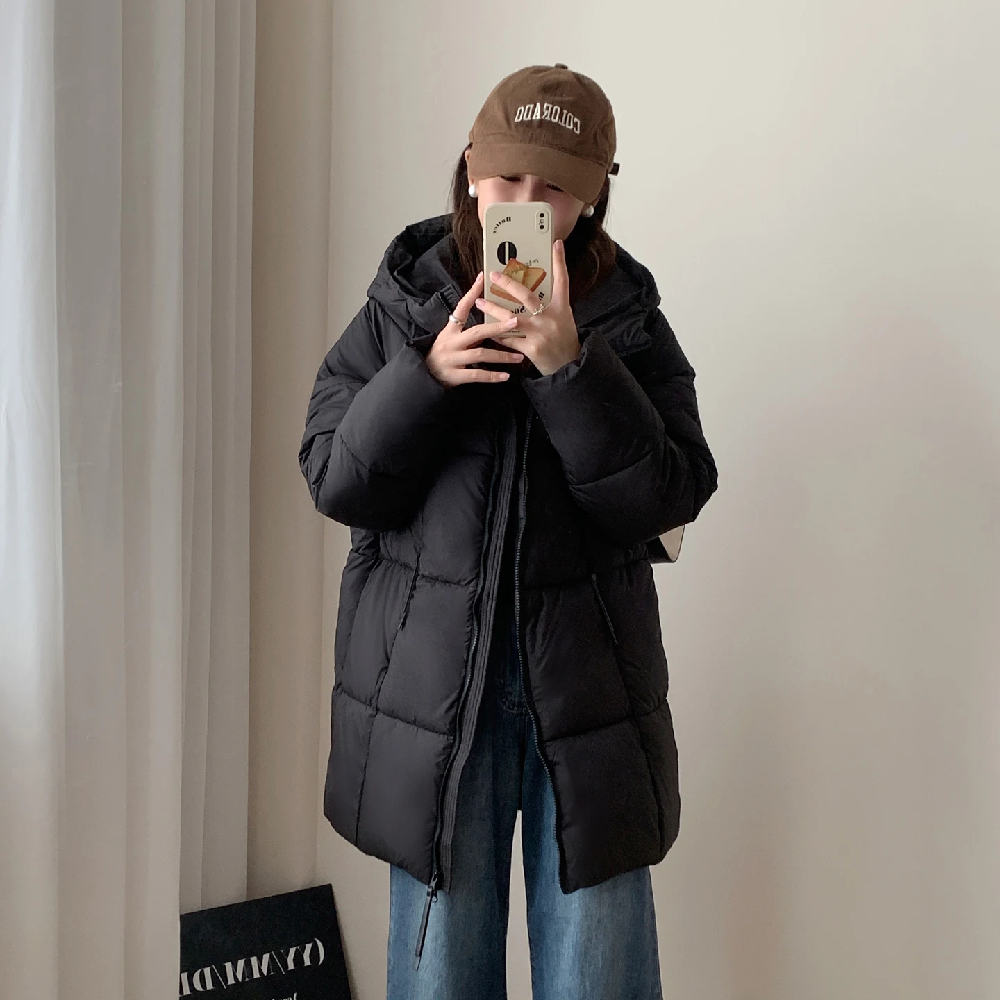 Winter New plus Size Women's Thiened Cotton Jaet Coat Long Sve Zipper Closure Hooded Straight Cut Faionable Trendy
Winter New plus Size Women's Thiened Cotton Jaet Coat Long Sve Zipper Closure Hooded Straight Cut Faionable Trendy