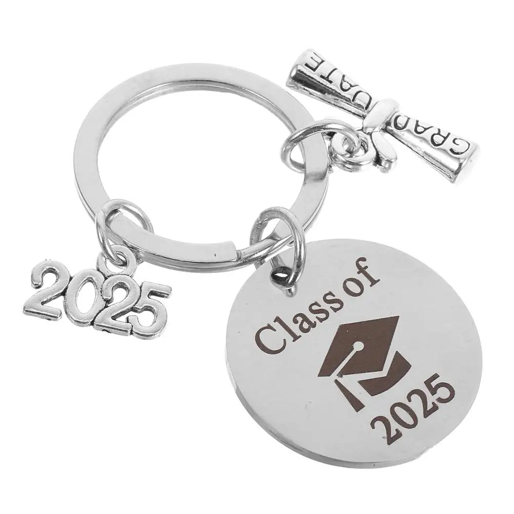 Graduation Keychain Stainless Steel 2025 Class Gift Creative Design Material Practical Use Keepsake Present
Graduation Keychain Stainless Steel 2025 Class Gift Creative Design Material Practical Use Keepsake Present