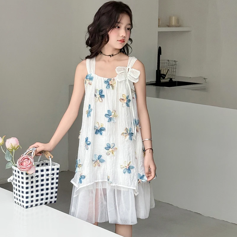 Summer Children's Princess Skirt Embroidered sequin Strap Dress for Girls' Beach Vacation Beach Skirt in 2026
Summer Children's Princess Skirt Embroidered sequin Strap Dress for Girls' Beach Vacation Beach Skirt in 2026