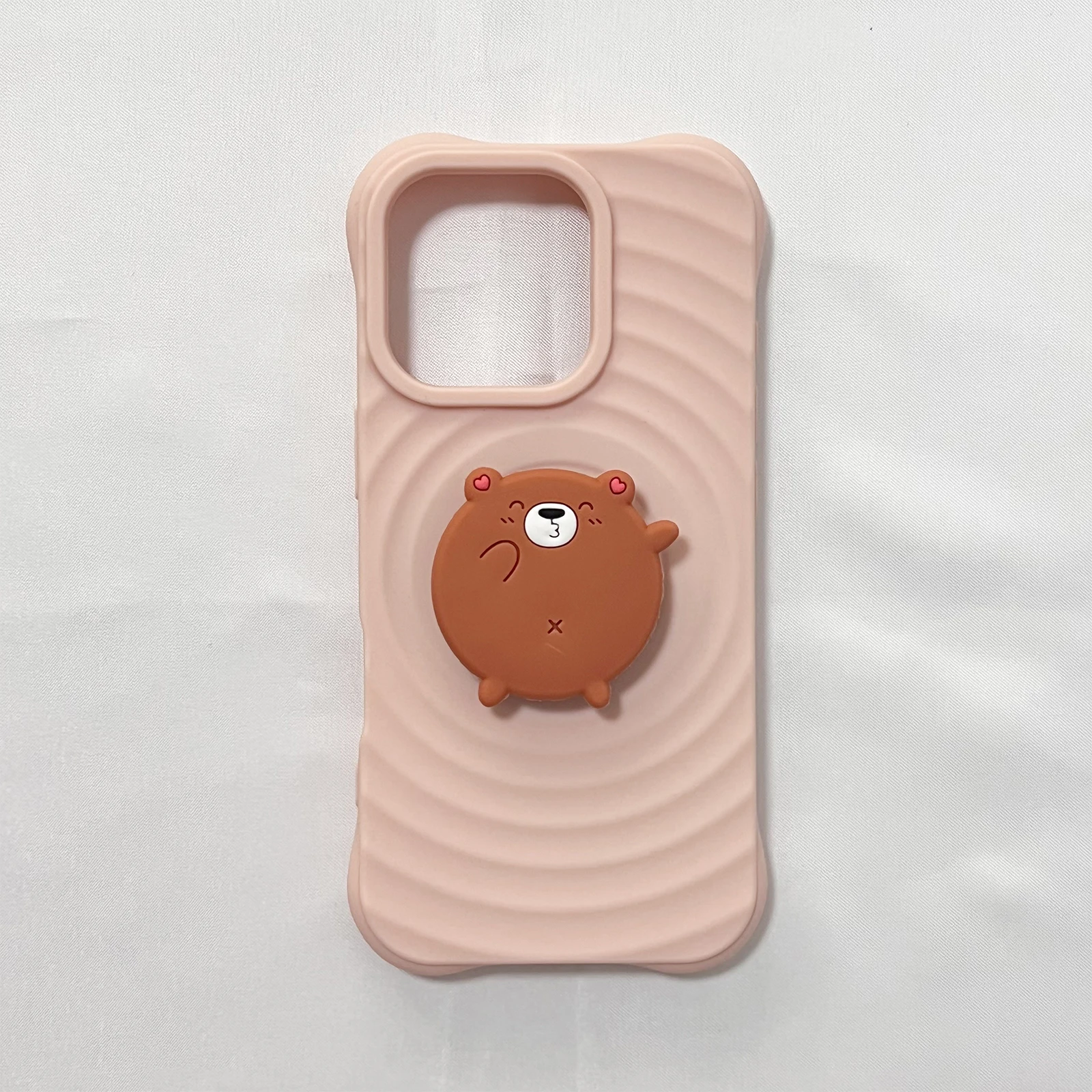 Soft Cute Animal Happy Little Bear Cellphone Holder Griptok Phone Stand Holder Support For iPhone 17 Pro Max 16 Pro Max
Soft Cute Animal Happy Little Bear Cellphone Holder Griptok Phone Stand Holder Support For iPhone 17 Pro Max 16 Pro Max