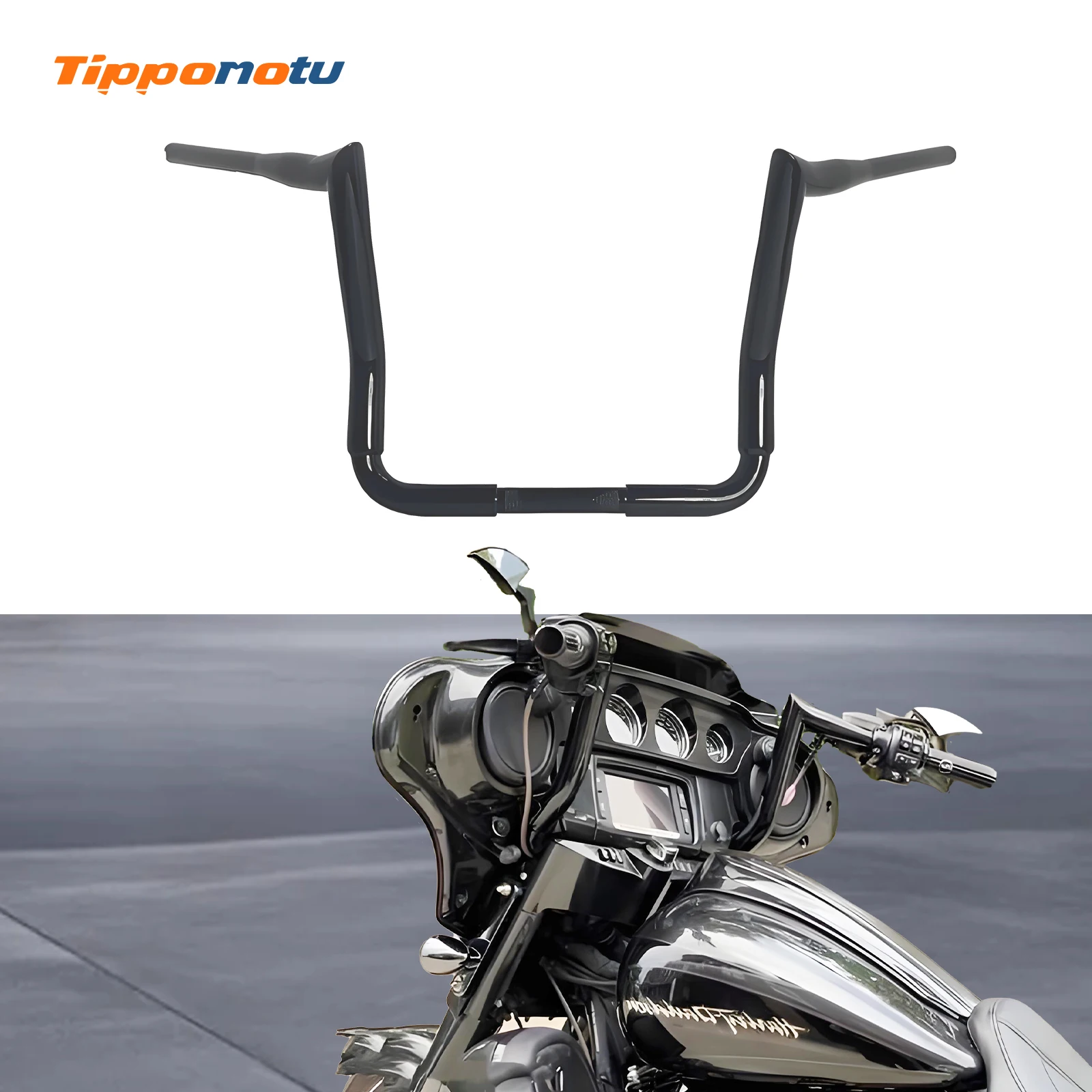 Harley Street Glide Ape Meathook Handlebar for 2006-2024 Street Glide Electra Glide Models Gloss Black
Harley Street Glide Ape Meathook Handlebar for 2006-2024 Street Glide Electra Glide Models Gloss Black