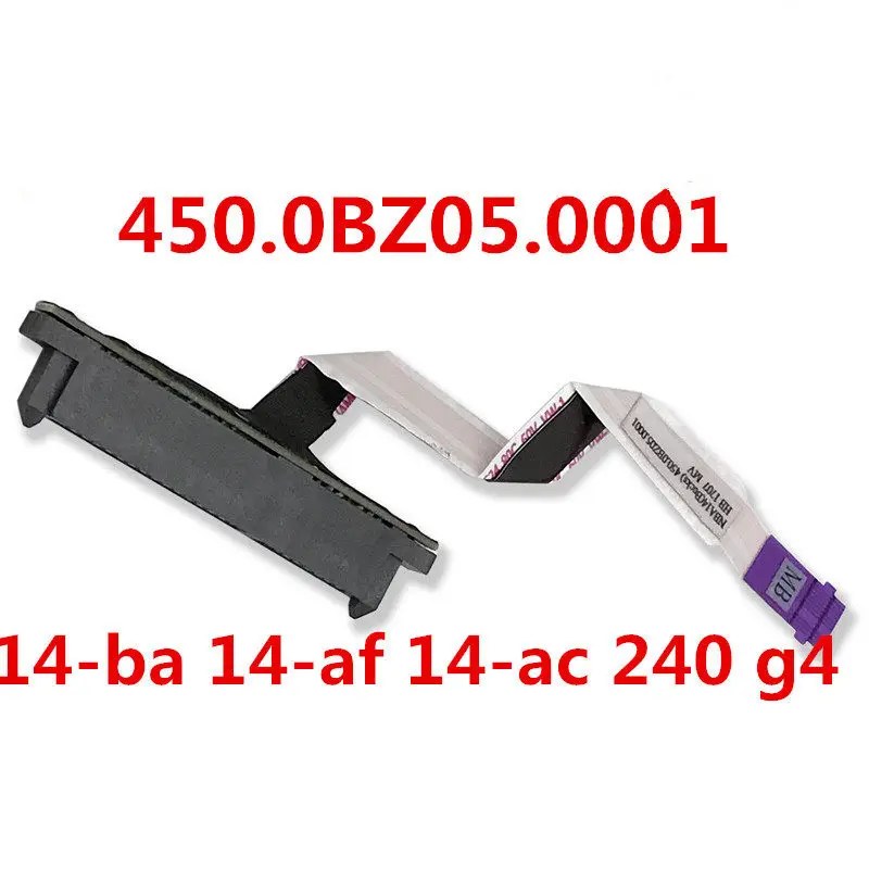 SATA HDD/SSD Cable Interface Flex Cable 450.0BZ05.0001 Compatible for HP 14-AF 14-AC 10pcs
SATA HDD/SSD Cable Interface Flex Cable 450.0BZ05.0001 Compatible for HP 14-AF 14-AC 10pcs