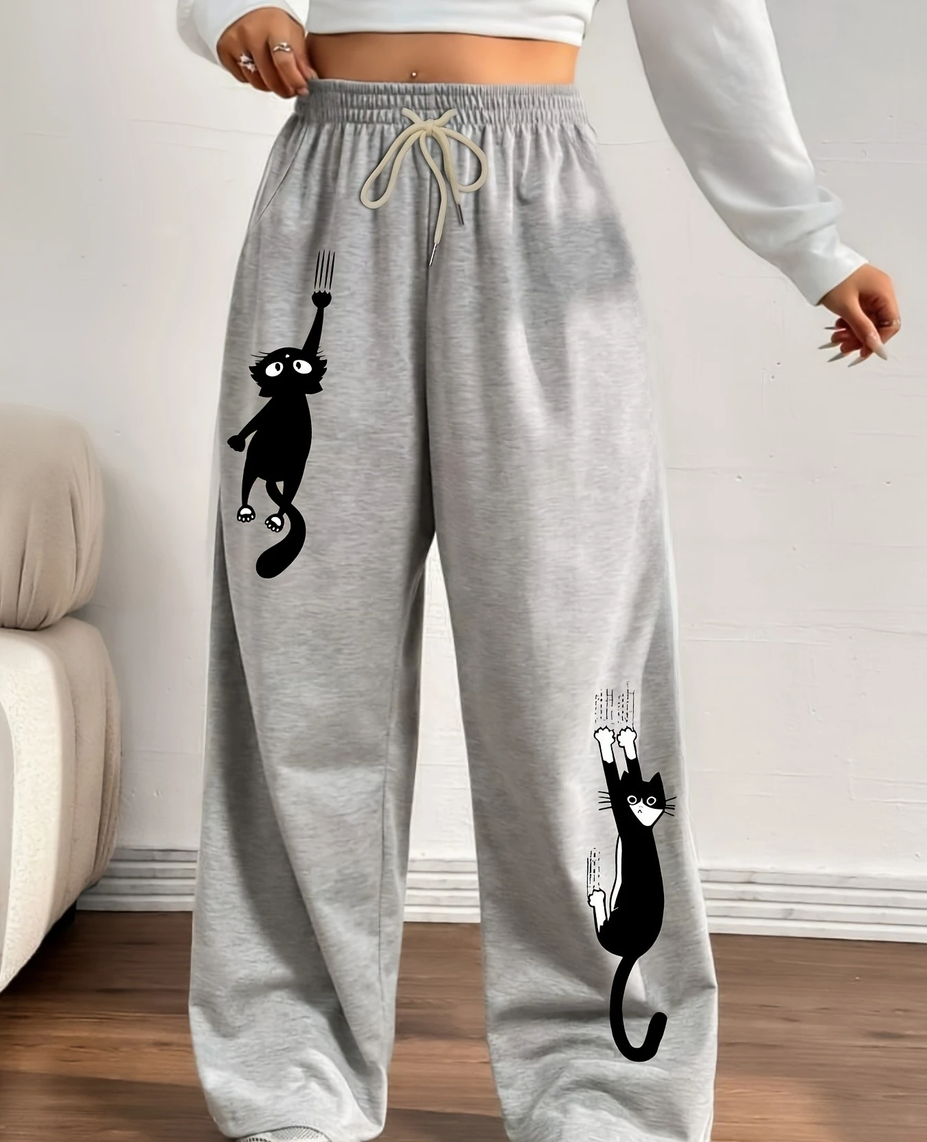 Women's Long Pants, Jogging Pants, Wide Leg Pants, Casual and Elegant Y2K Style Casual Sports Travel Suitable for Family Camping
Women's Long Pants, Jogging Pants, Wide Leg Pants, Casual and Elegant Y2K Style Casual Sports Travel Suitable for Family Camping