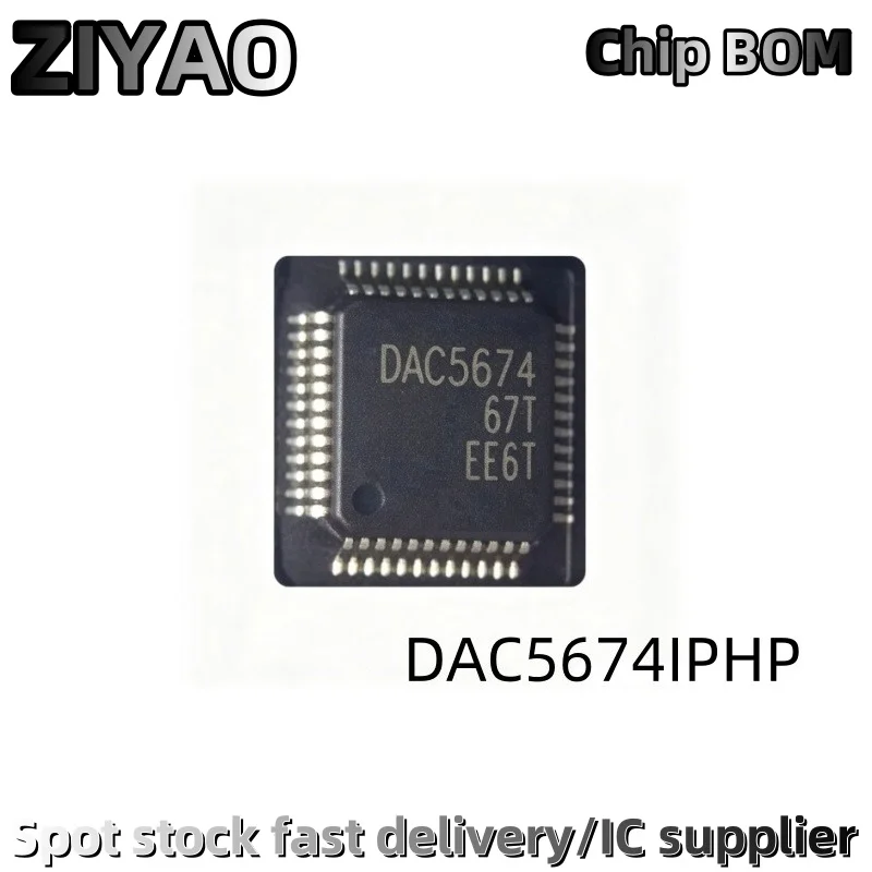 (5piece) DAC5674IPHPR QFP-48 DAC5674 DAC5674IPHP
(5piece) DAC5674IPHPR QFP-48 DAC5674 DAC5674IPHP
