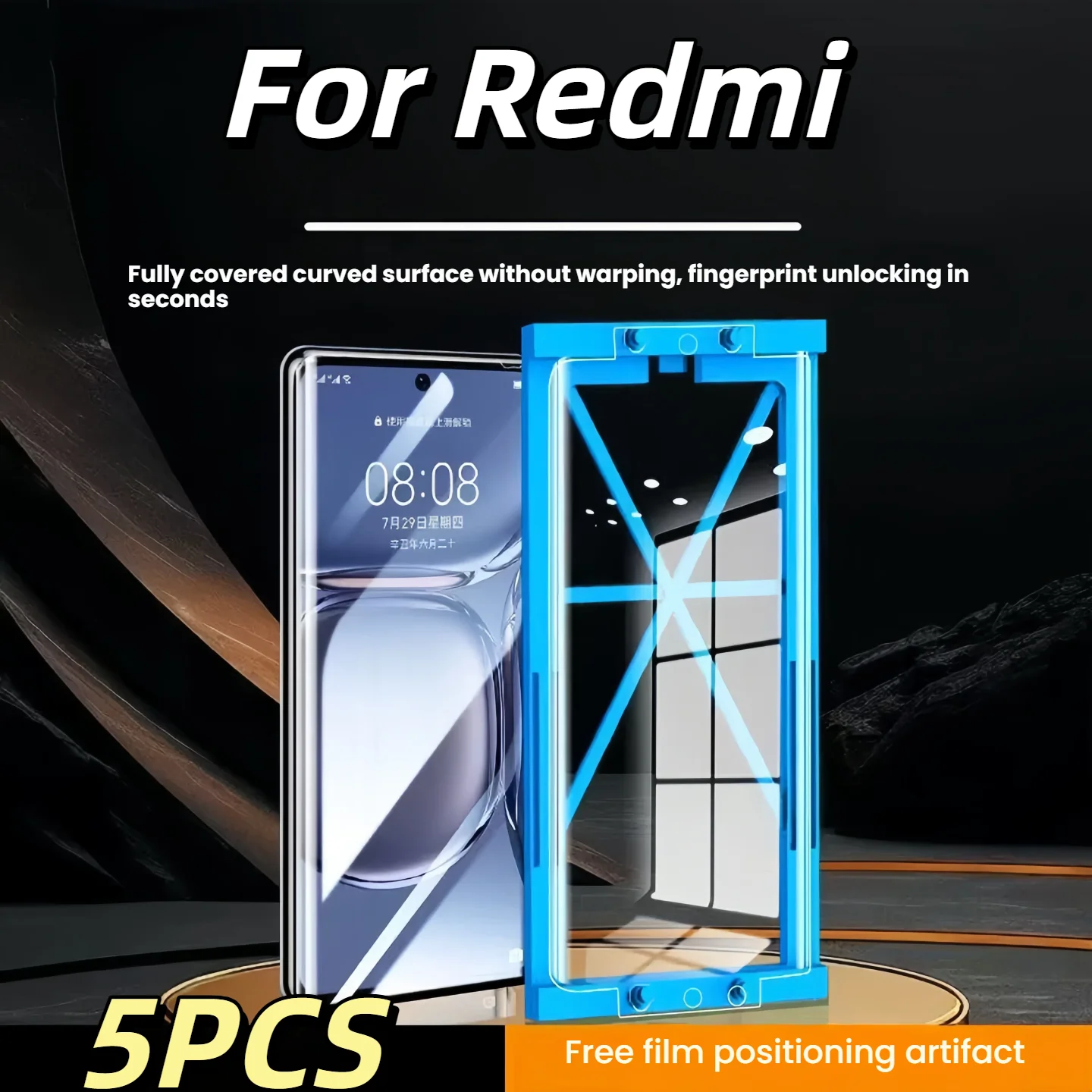 5Pcs For Redmi Note 15 14 13 Pro Plus Galaxy Explosion-proof Screen Protector Protective With Install Kit Not Tempered Glass
5Pcs For Redmi Note 15 14 13 Pro Plus Galaxy Explosion-proof Screen Protector Protective With Install Kit Not Tempered Glass