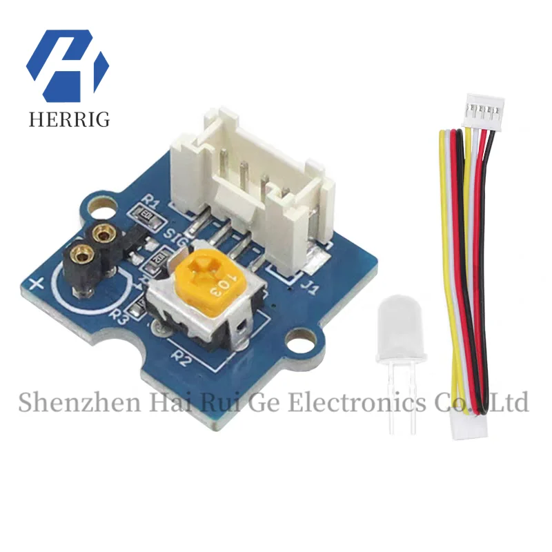 Grove LED module electronic building block compatible with Arduino Raspberry Pi LED light sensor module
Grove LED module electronic building block compatible with Arduino Raspberry Pi LED light sensor module