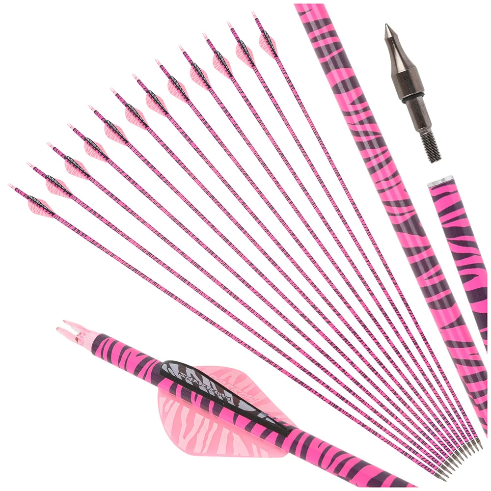 Стрелы из смешанного карбона 31,5 дюйма, спайн 500, ID 6,2 мм, с резиновыми оперениями 2 дюйма, для охоты, стрельбы из лука, тренировок, 6/12 шт.
Стрелы из смешанного карбона 31,5 дюйма, спайн 500, ID 6,2 мм, с резиновыми оперениями 2 дюйма, для охоты, стрельбы из лука, тренировок, 6/12 шт.