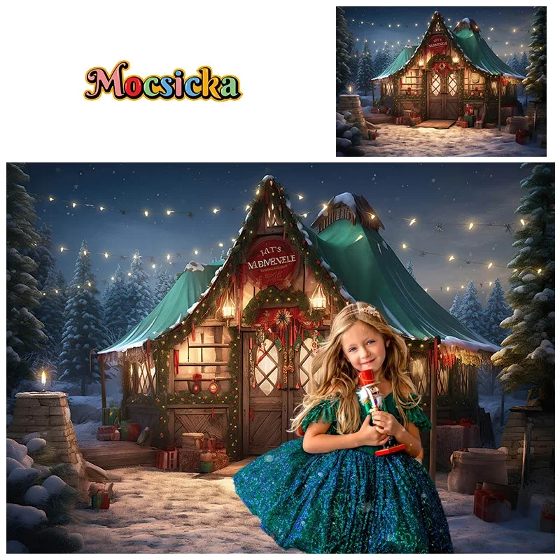 Photography Background Christmas Decor New Year's Eve Party Backdrop Log Cabin Snowy Kids Photo Portrait Bedside Mural Banner
Photography Background Christmas Decor New Year's Eve Party Backdrop Log Cabin Snowy Kids Photo Portrait Bedside Mural Banner